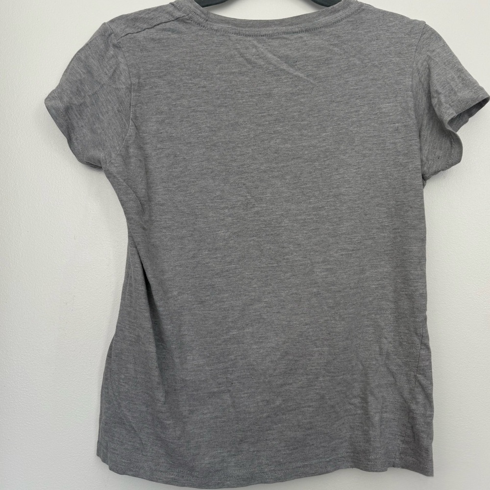 Gray Graphic T-Shirt with Pusheen Cat Design - Picture 3 of 4